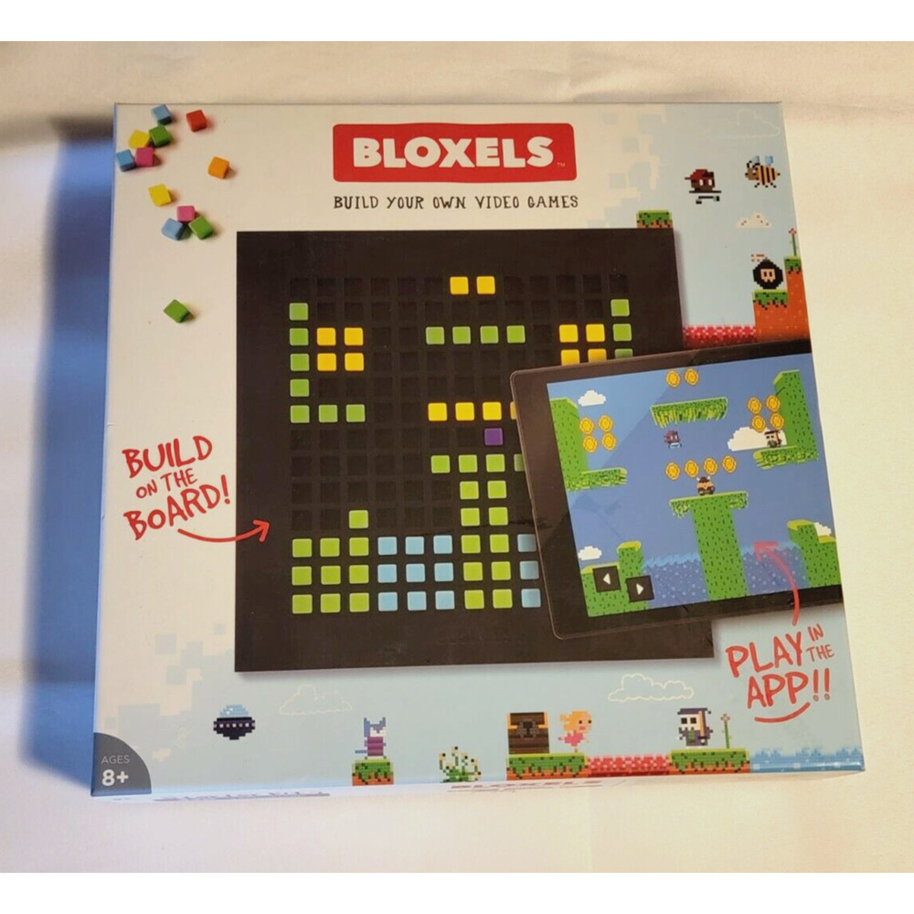 Mattel Bloxels Build Your Own Video Game Starter Kit 320 Blocks - Used Complete